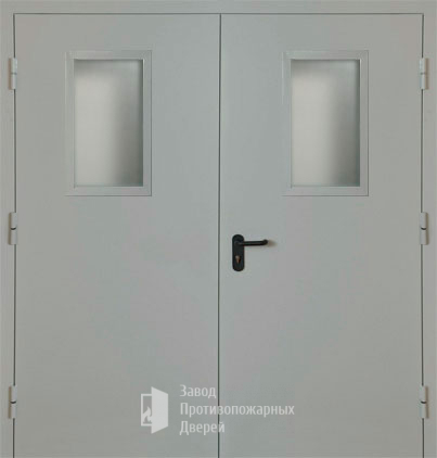 Фото двери «Двупольная со стеклом EI-30» в Троицку
