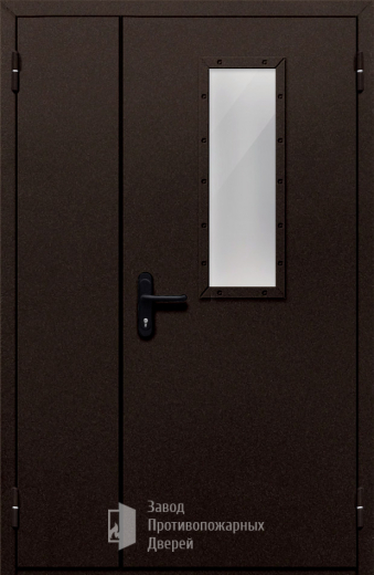 Фото двери «Полуторная со стеклом №210» в Троицку