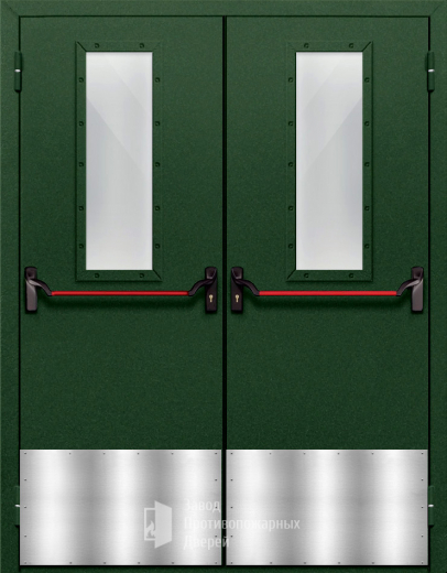 Фото двери «Двупольная с отбойником №40» в Троицку