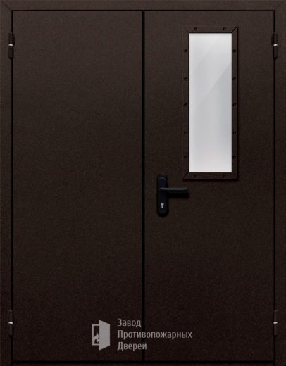 Фото двери «Двупольная со одним стеклом №410» в Троицку