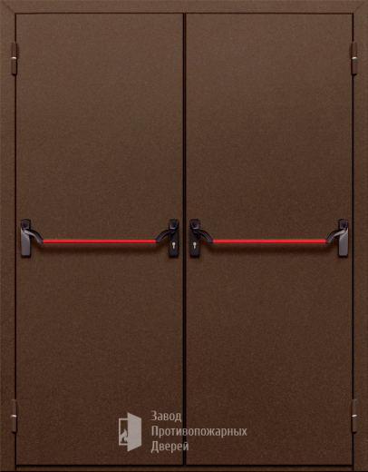 Фото двери «Двупольная глухая с антипаникой №18» в Троицку