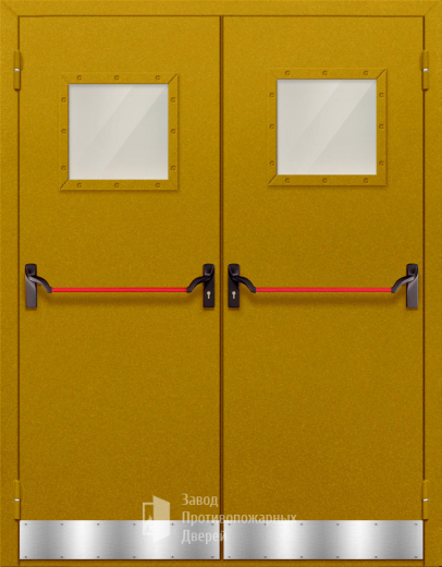 Фото двери «Двупольная с отбойником №28» в Троицку