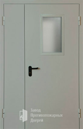 Фото двери «Полуторная со стеклом EI-30» в Троицку