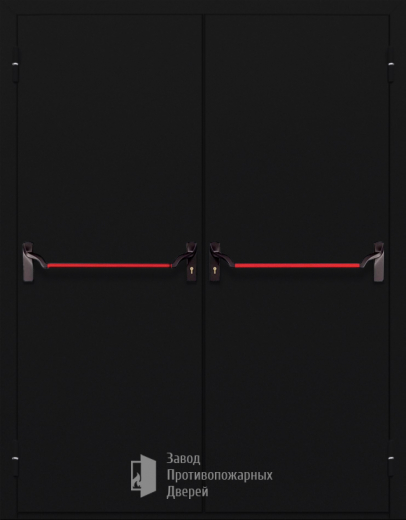 Фото двери «Двупольная глухая с антипаникой №14» в Троицку