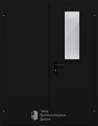 Фото двери «Двупольная со одним стеклом №44» в Троицку
