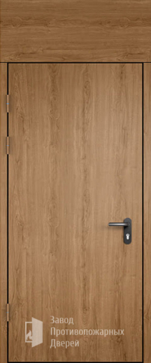 Фото двери «МДФ однопольная с фрамугой №28» в Троицку