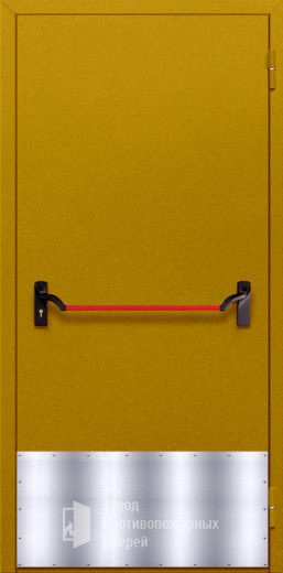 Фото двери «Однопольная с отбойником №25» в Троицку