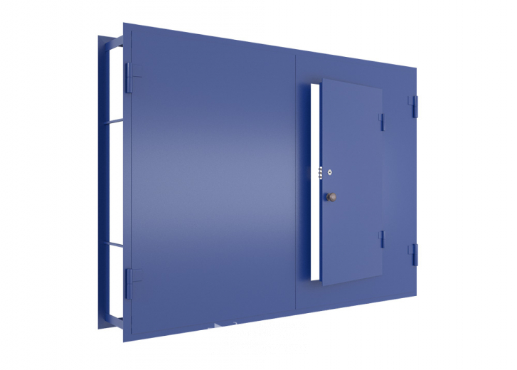 Фото «Противопожарные распашные ворота №6» в Троицку