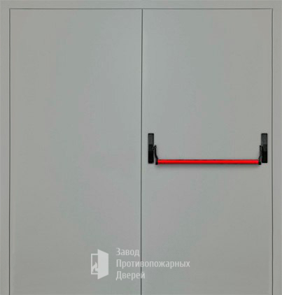 Фото двери «Двупольная глухая с антипаникой (1 створка) EI-30» в Троицку