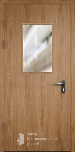 Фото двери «МДФ однопольная со стеклом №8» в Троицку