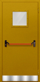 Фото двери «Однопольная с отбойником №23» в Троицку