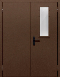 Фото двери «Двупольная со одним стеклом №48» в Троицку