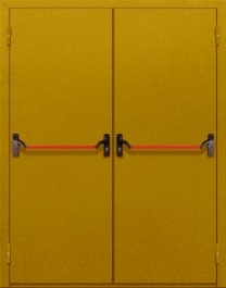 Фото двери «Двупольная глухая с антипаникой №15» в Троицку