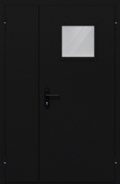 Фото двери «Полуторная со стеклом №84» в Троицку