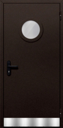 Фото двери «Однопольная с отбойником №45» в Троицку