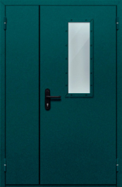 Фото двери «Полуторная со стеклом №26» в Троицку