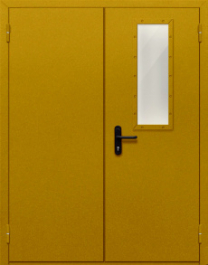 Фото двери «Двупольная со одним стеклом №45» в Троицку
