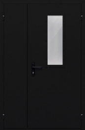 Фото двери «Полуторная со стеклом №24» в Троицку