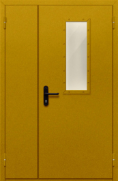 Фото двери «Полуторная со стеклом №25» в Троицку