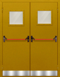 Фото двери «Двупольная с отбойником №28» в Троицку