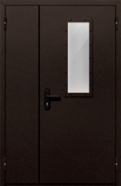 Фото двери «Полуторная со стеклом №210» в Троицку