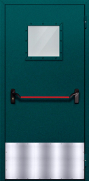 Фото двери «Однопольная с отбойником №27» в Троицку