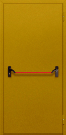 Фото двери «Однопольная глухая с антипаникой №45» в Троицку